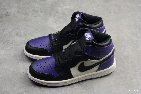 Cheap EP 1 Air Kids  High Kid OG 555088-501 Jordan 'Court Retro 555088-501 Purple' 0304